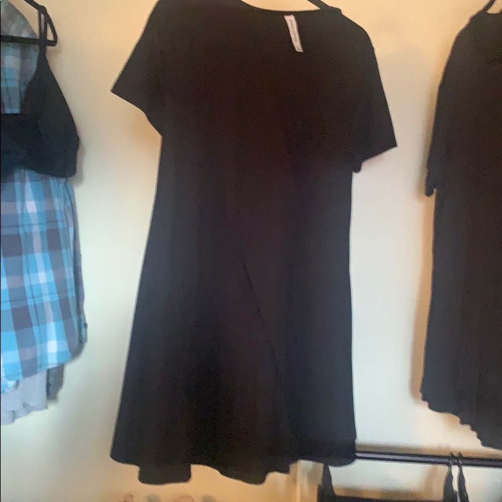 Black Dress with Pockets